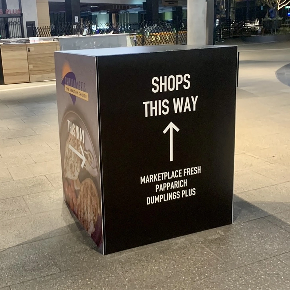 Show details for Corflute Custom Cut Signs