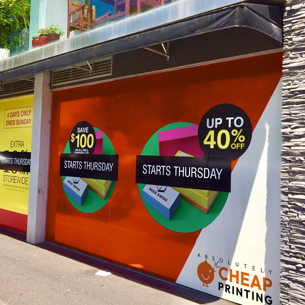 Show details for Window Decals External White