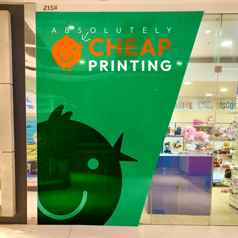 Show details for Window Decals Double Sided