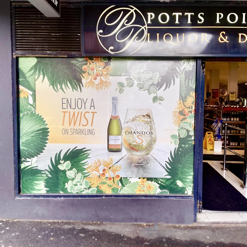 Show details for Window Decals External White